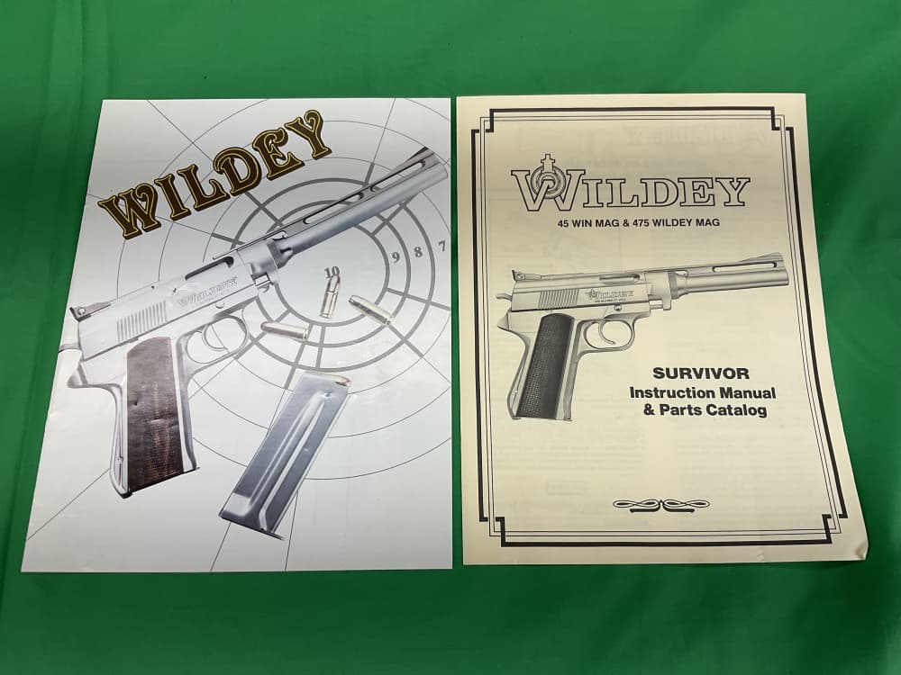 Rare LNIB COLT Wildey Survivor 475 & 45 Mag 12” 10” Set AD2000 COLLECTOR-img-40