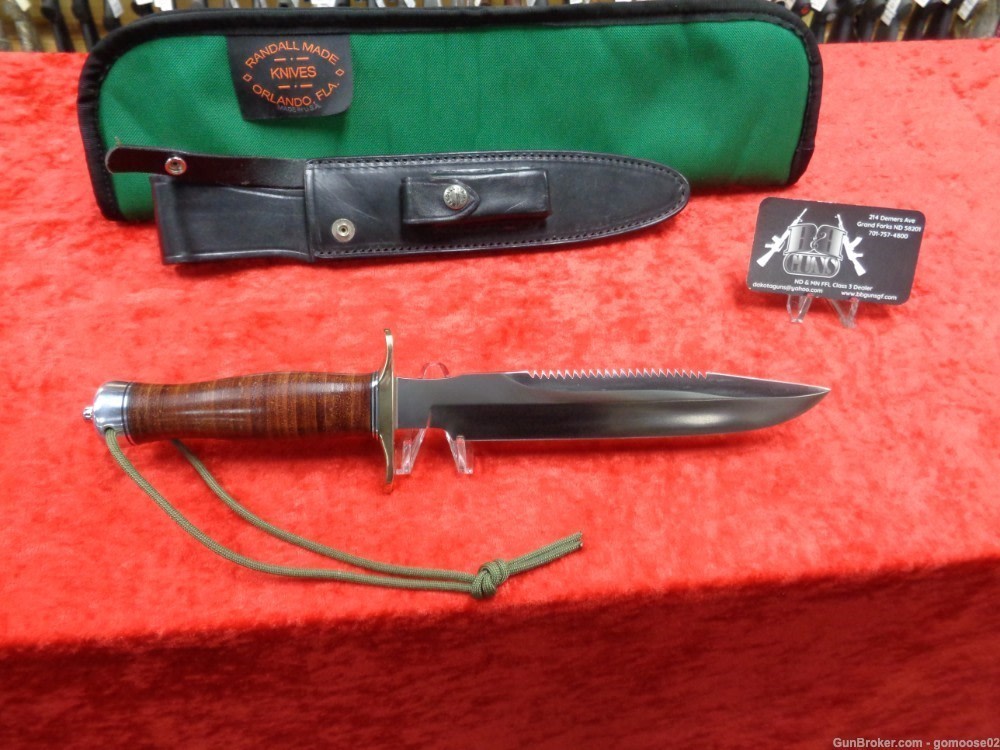 Randall APFK Model 1 8 Blade Sheath Case Fighter Fighting Knife WE TRADE!-img-11