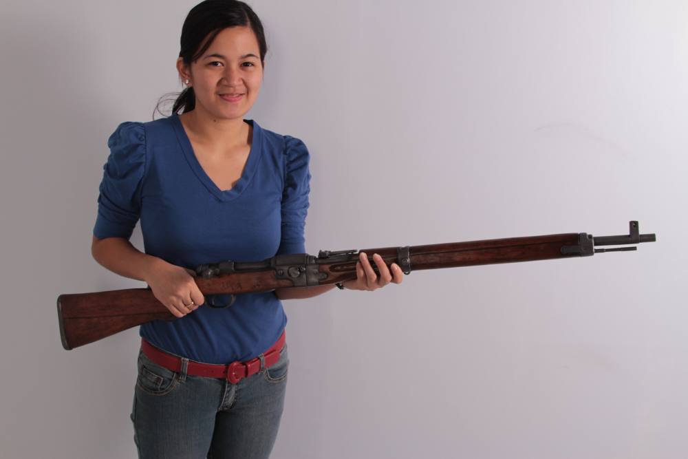JAPANESE WWII AIRASAKA PARATROOPER FOLDING RIFLE REPLICA-img-7