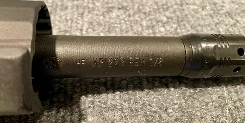 AR-15 FN 15 Sporting Rifle 18 inch 223 1/8 NIB with accessories -img-10