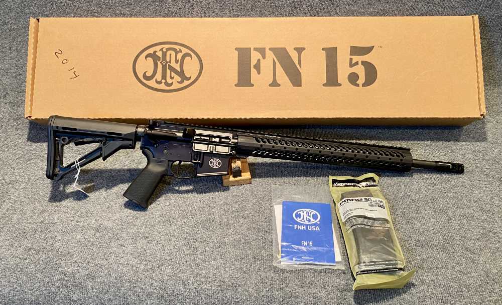 AR-15 FN 15 Sporting Rifle 18 inch 223 1/8 NIB with accessories -img-0