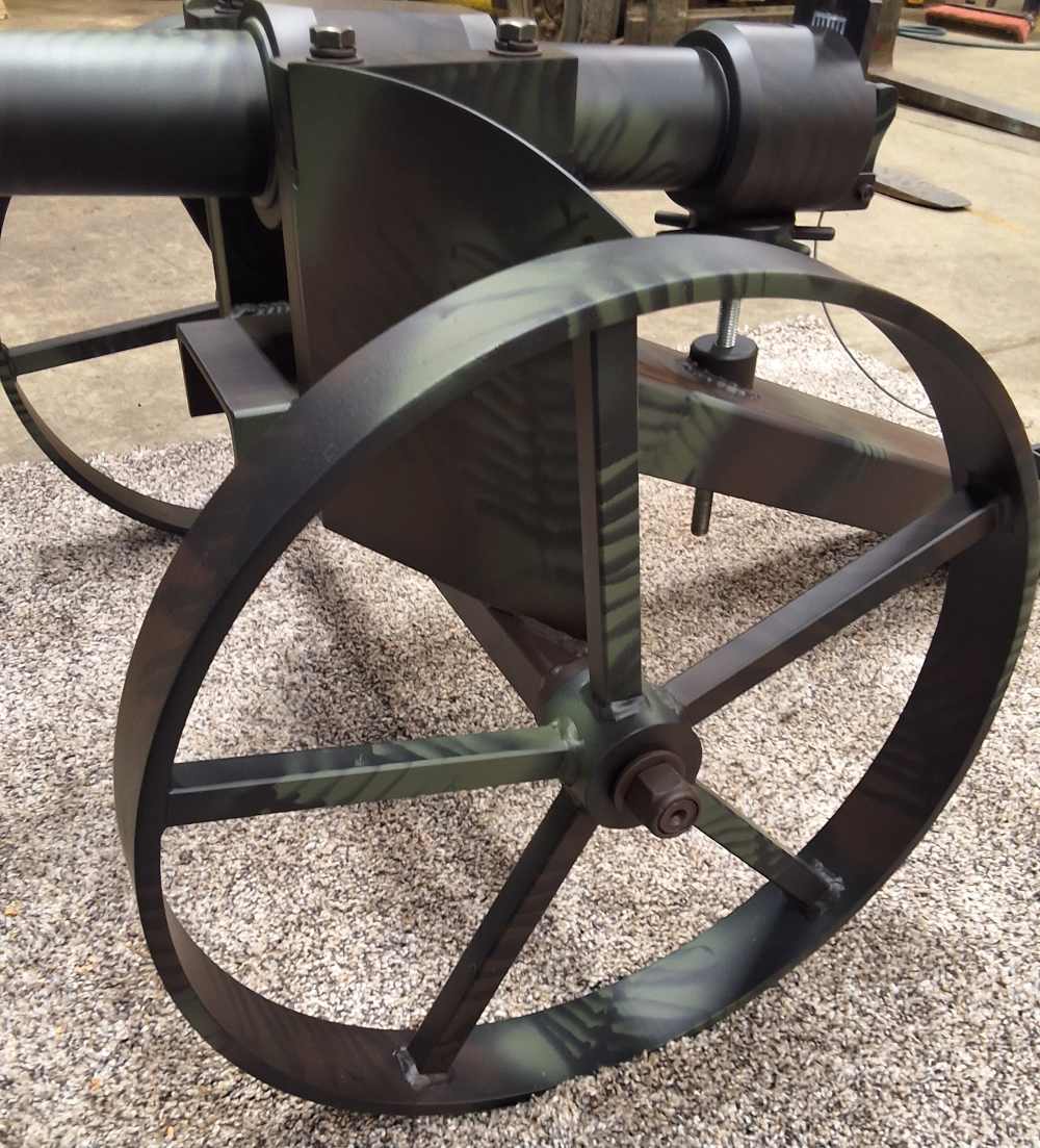 Muzzle loading cannon model LBA with muzzle brake-img-13
