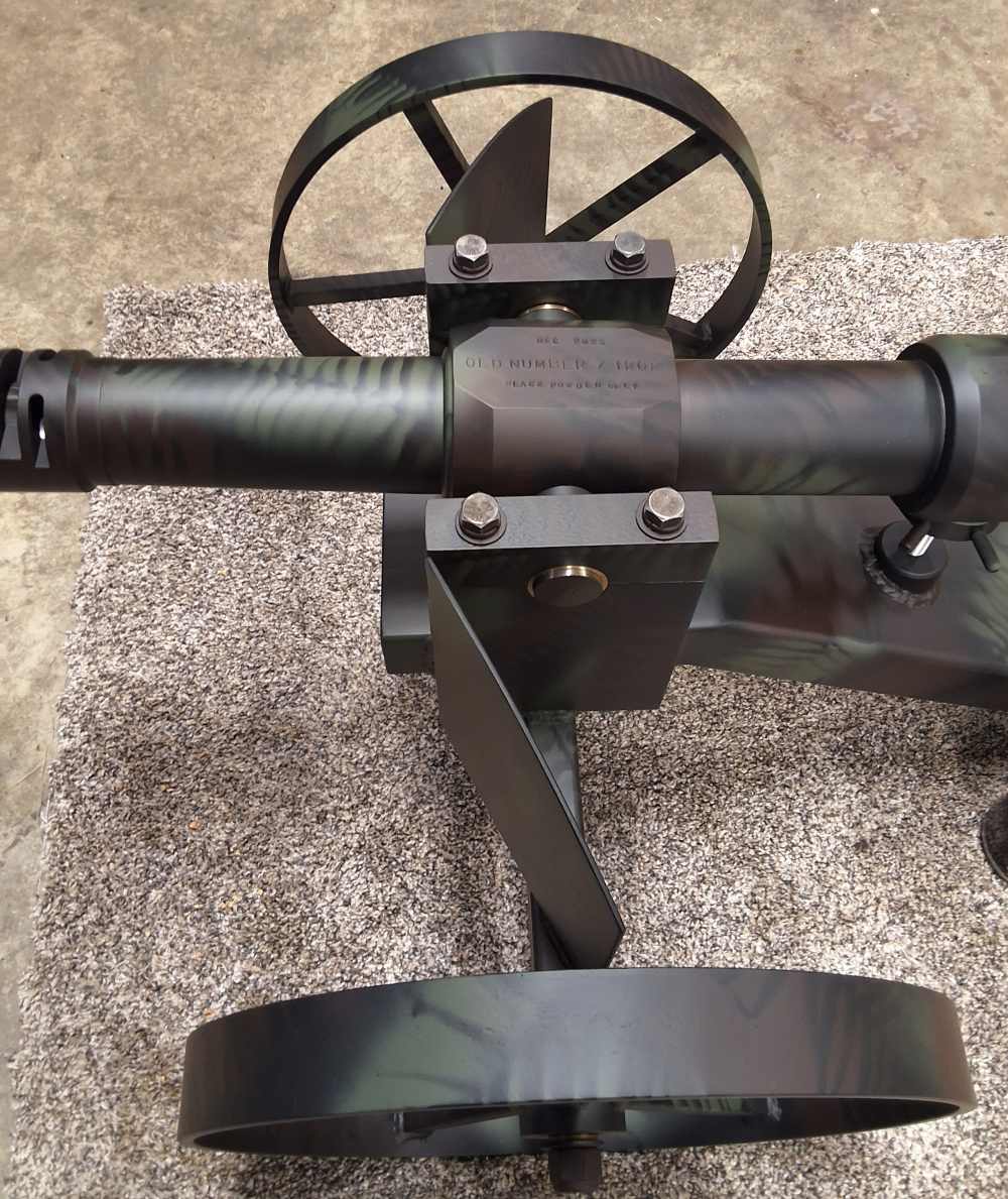 Muzzle loading cannon model LBA with muzzle brake-img-8