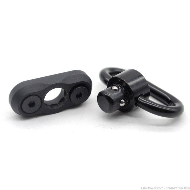 Keymod Quick Disconnect QD Button Detach Sling Rail Mount 1.25" Key Mod-img-1