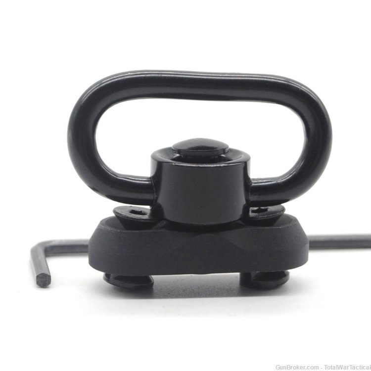 Keymod Quick Disconnect QD Button Detach Sling Rail Mount 1.25" Key Mod-img-2