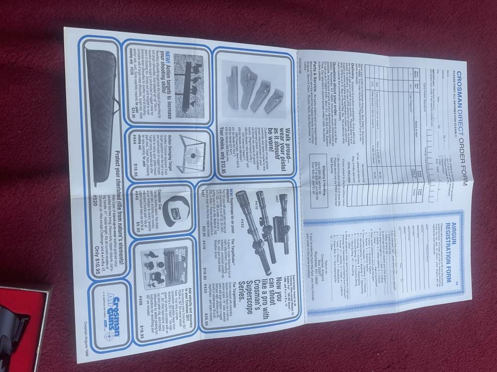 Like New in Box 1911 Model 455  Crosman Blaser 177 Pellet Conversion -img-3