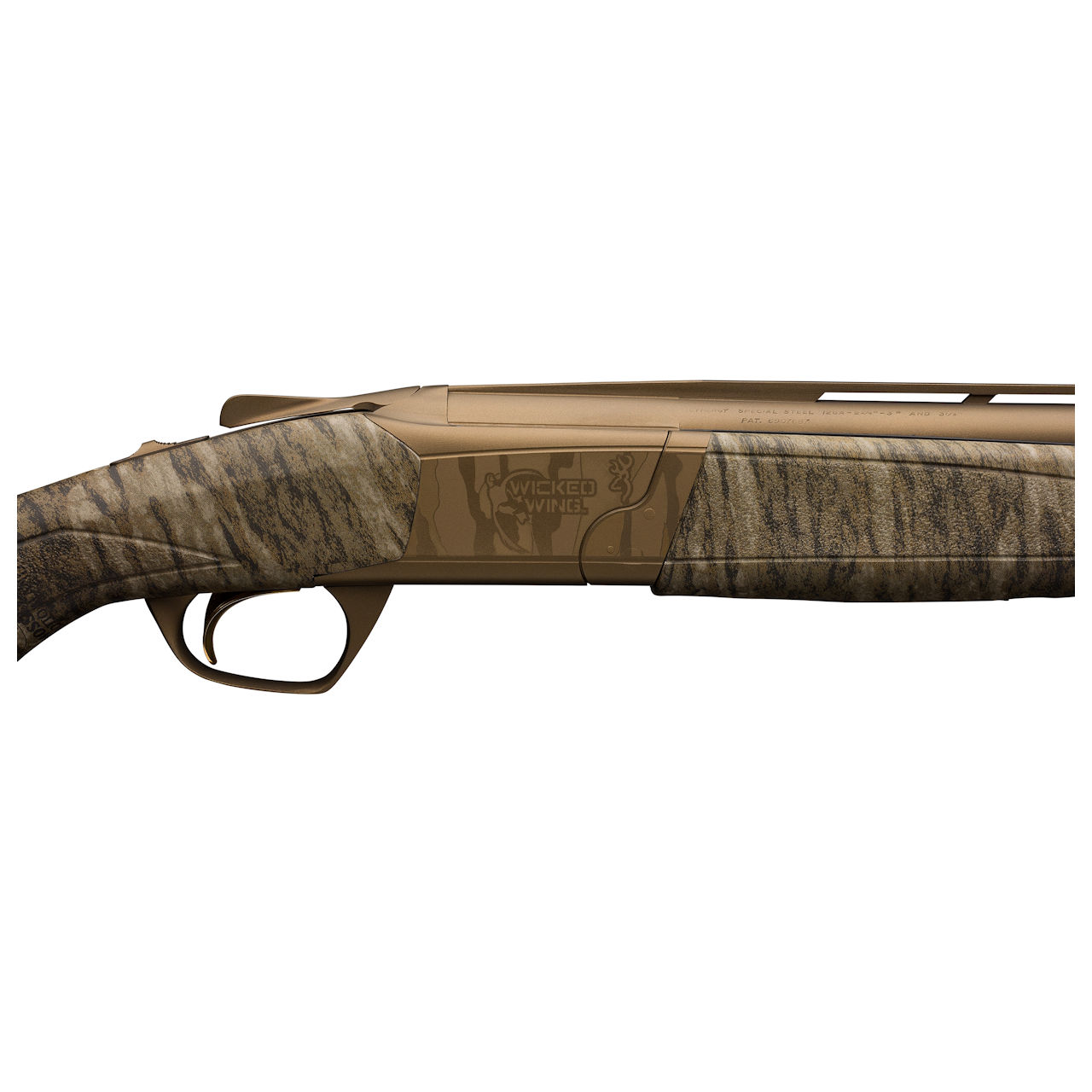 Browning Cynergy Wicked Wing O/U Shotgun 12GA 3.5 28 Vent Rib Barrels Steel-img-1