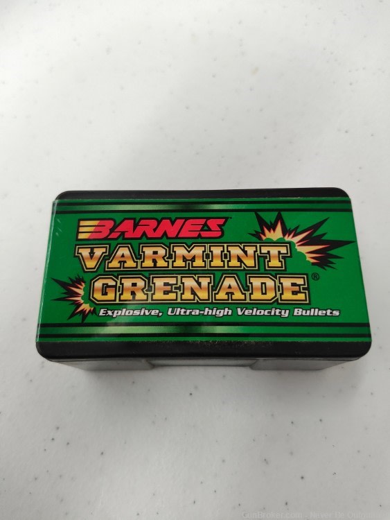 Barnes Varmint Grenade 204 Ruger 26gr HP 250 count-img-0