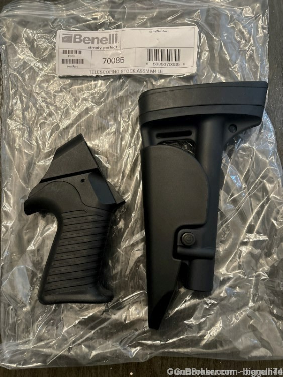 NEW Benelli M4 Collapsible Stock and Pistol Grip Set 70085-img-1