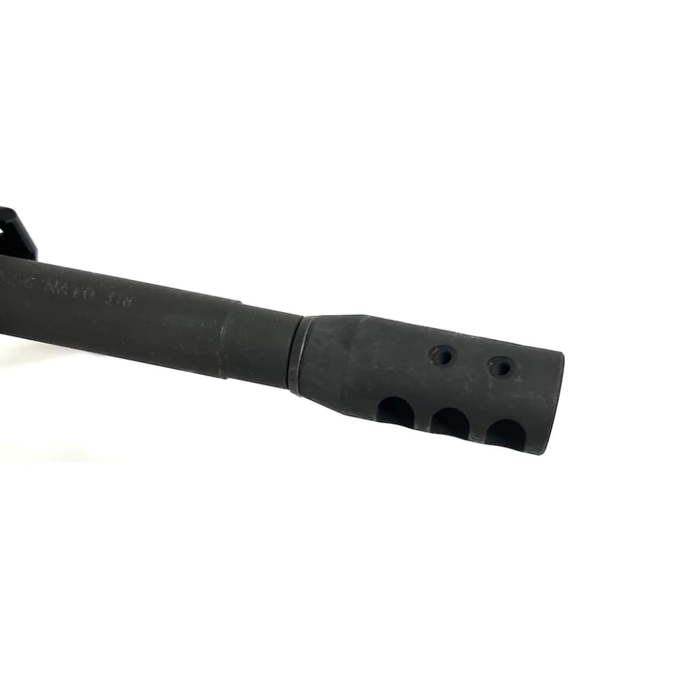 AR10 308 Steel Competition Muzzle Brake 5/8x24 Thread w/ Washer-img-2