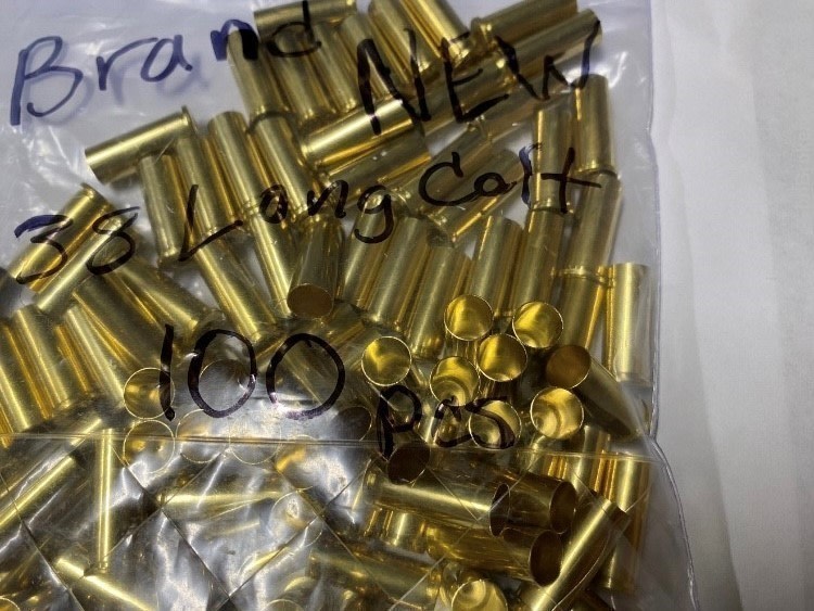 38 Long Colt Starline Brand New Brass 38 LC 100 Pcs-img-1