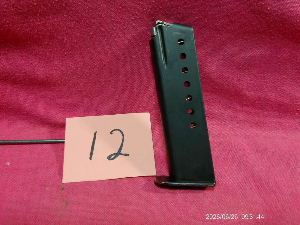 SIG P210 / SWISS ARMY M49 MAGAZINE *HEEL REALEASE* EXC PLUS #12-img-0