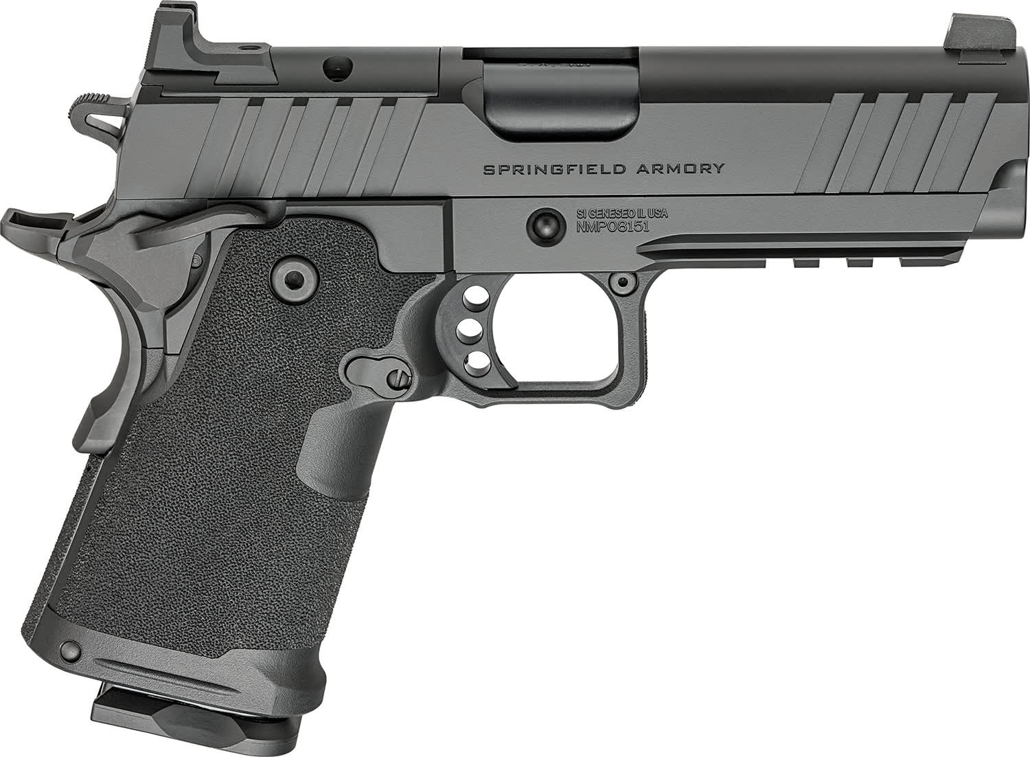Springfield 1911 DS Prodigy 9mm Luger Pistol Compact 4.25 Black PH9116AOS-img-0