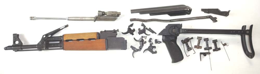 Yugo Yugoslavian Zastava AK layaway AK47 folder extra parts folding REDUCED-img-0