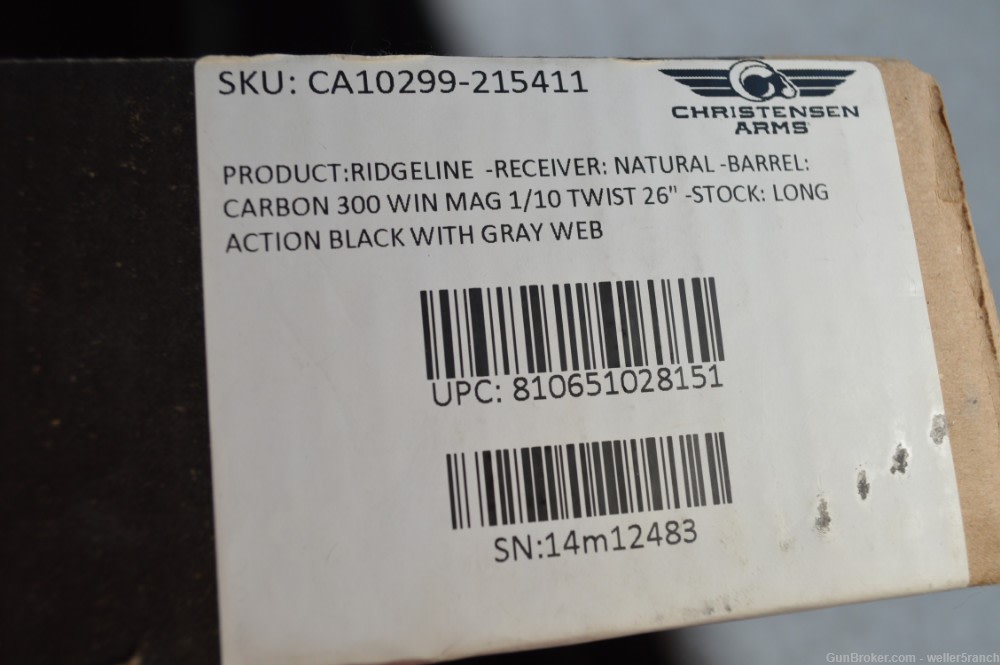Christensen Ridgeline 300 Winchester Mag Carbon 26"-img-6