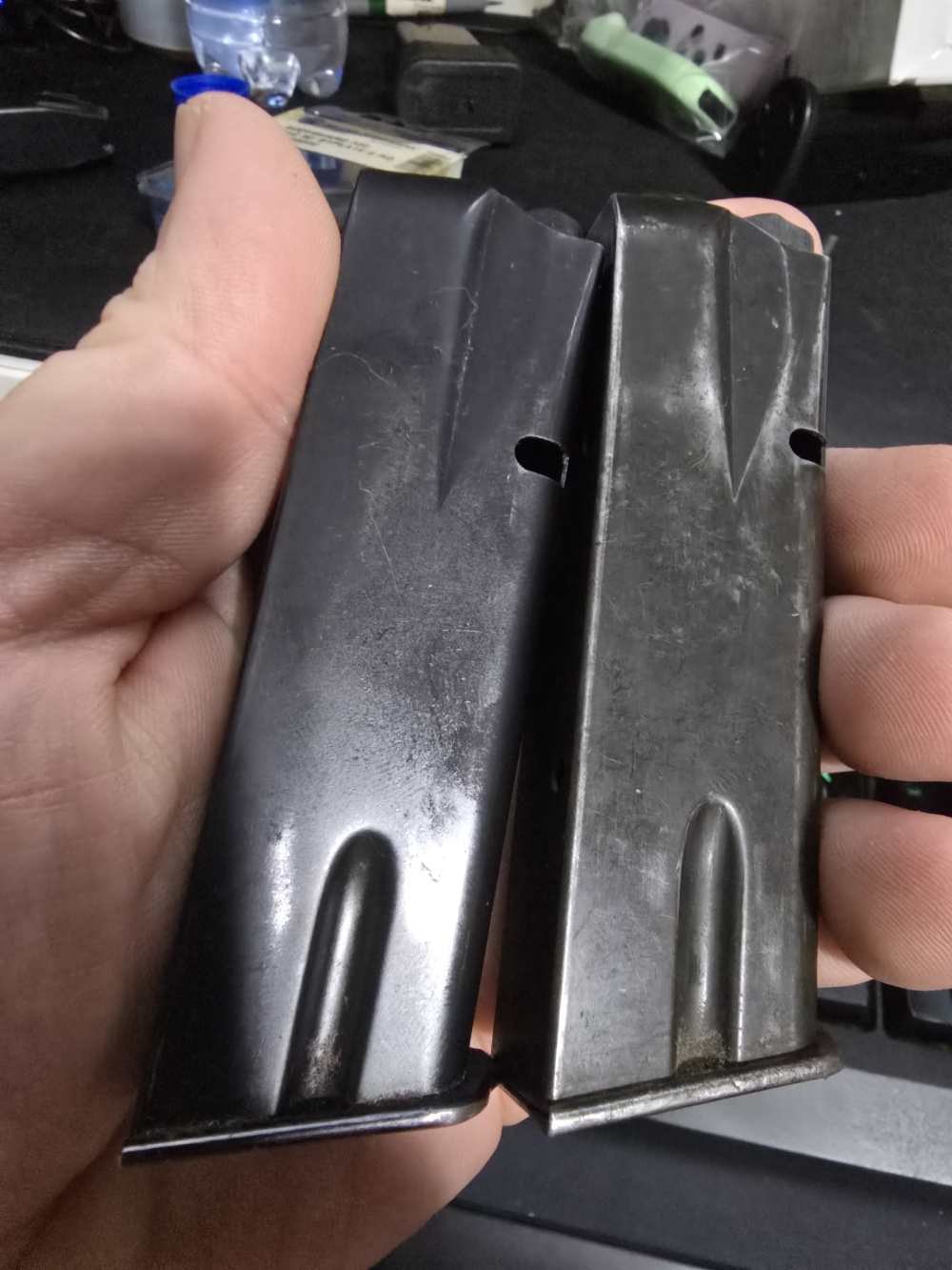 2x ITALIAN BROWNING HI POWER PISTOL MAGAZINE-EXCELLENT-9MM LUGER-img-3