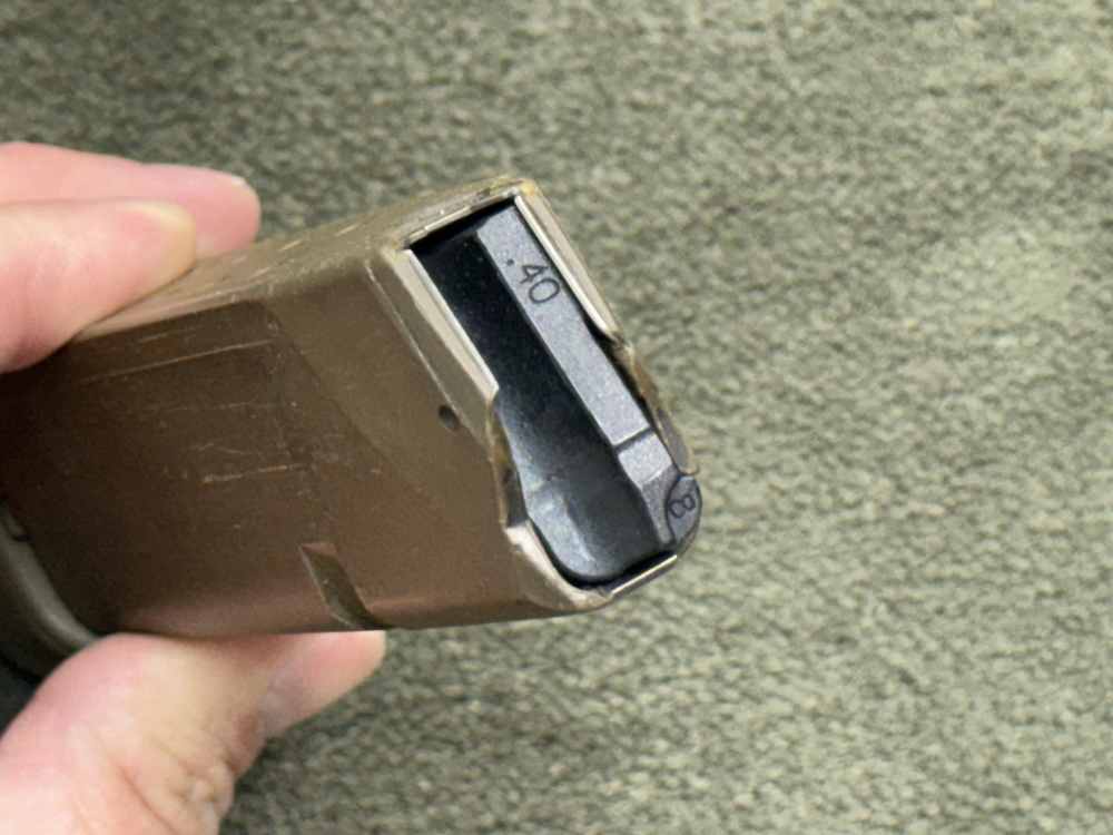 Glock 22 16rd Magazine 40 S&W Army Delta Force SOF 15rd +1rd Extension FDE -img-5