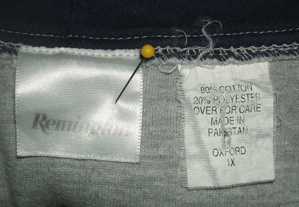 Remington logo heavy gray hooded sweatshirt X-Large-img-5