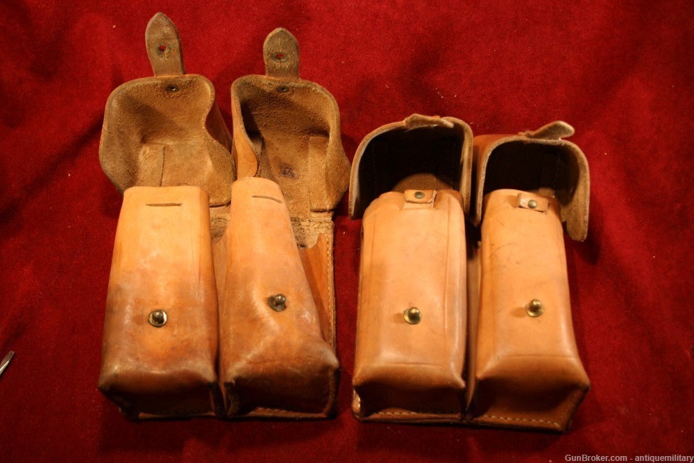 7.62x39 Leather Pouches - Yugoslavian - Cold War originals-img-2