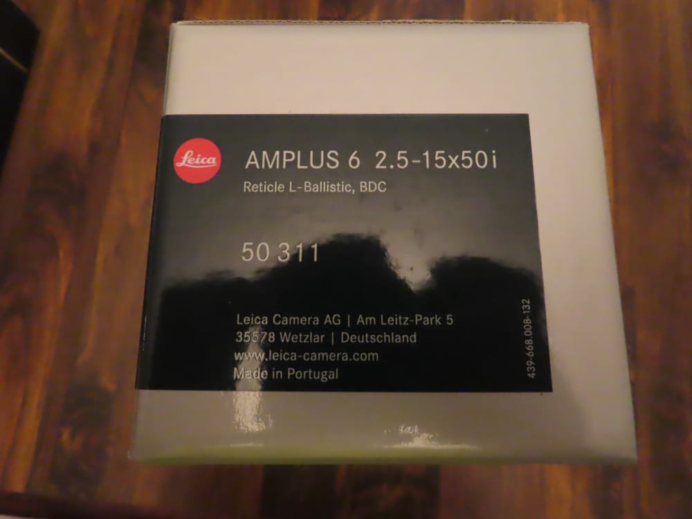 Leica Amplus 6 2.5-15x50i Illuminated Ballistic BDC Reticle SUPER CLEAN NEW-img-2