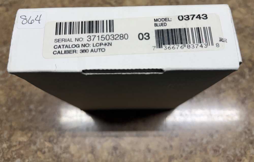 RUGER LCP 380 ACP LCP-KN KRYPTON GRIPS NEW IN BOX bought in 2015-img-6