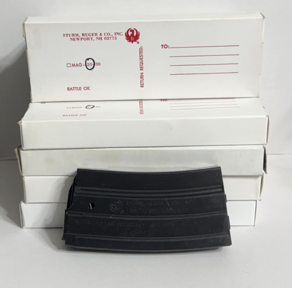 Ruger Mini-14 OEM Post-Ban Law Enforcement Only Marked - Free 50 State Ship-img-0