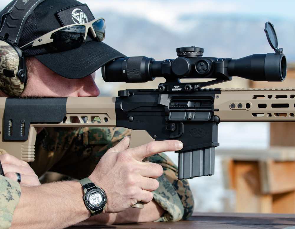 WARNE XSKEL30TW Gen 2, Extended Skeletonized 30mm MSR Mount - Black-img-1