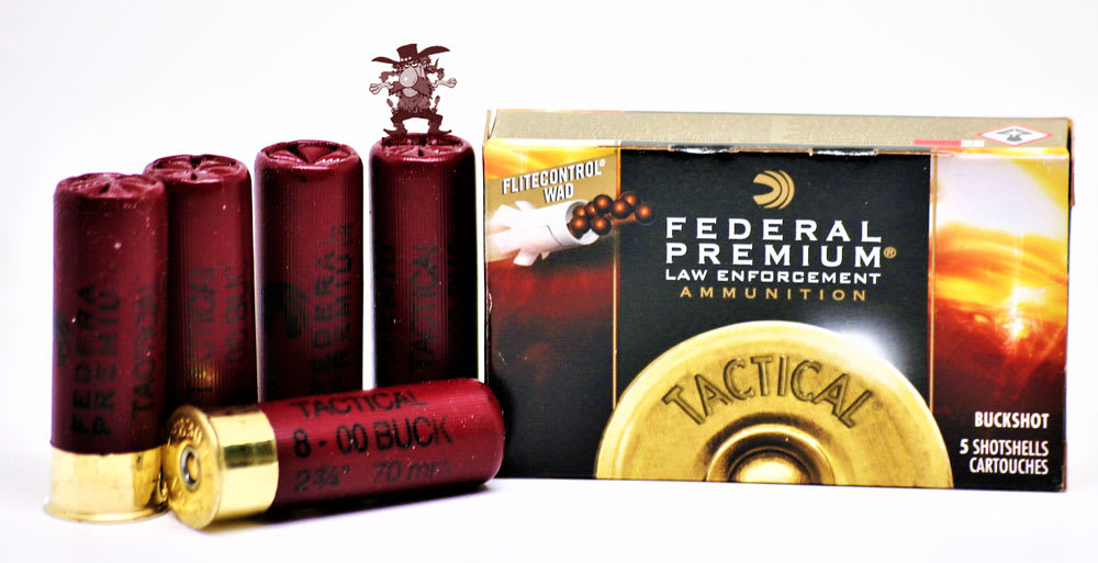 FEDERAL PREMIUM Flite Control 12 GA TACTICAL LE 00 BUCK 8 PEL 2¾" 5 Rds-img-2