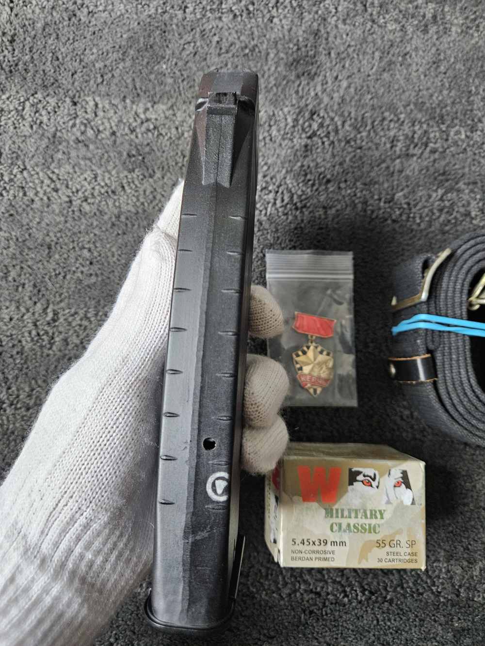 IZHMASH AK-74 Soviet Navy sling and magazine set WOLF 55g SP - 30 rounds -img-4