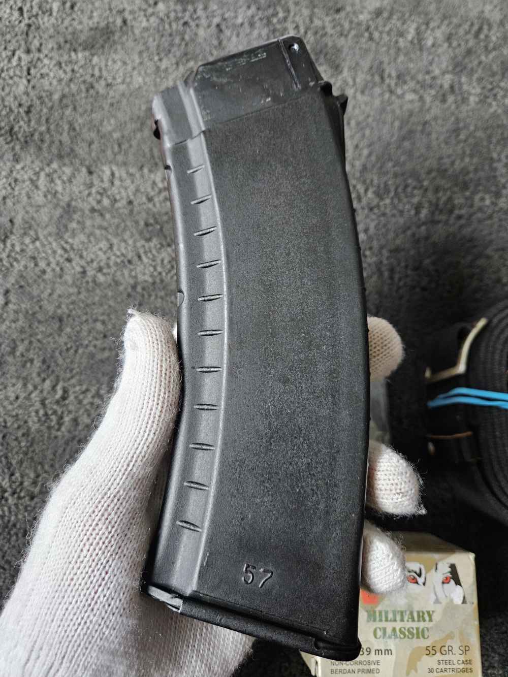 IZHMASH AK-74 Soviet Navy sling and magazine set WOLF 55g SP - 30 rounds -img-1
