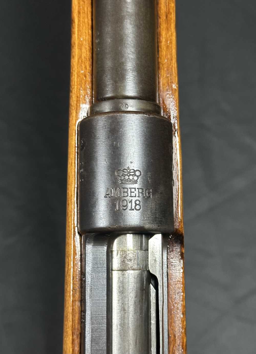 FEELS NEW! German Gew 98 Amberg 1918 Matching Sporting Rifle 8mm Mauser 98-img-32