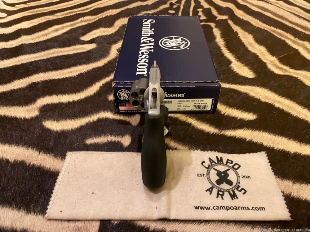 Smith & Wesson 637 Airweight Chiefs Special 38 Spl- 163052- Campo Arms-img-0