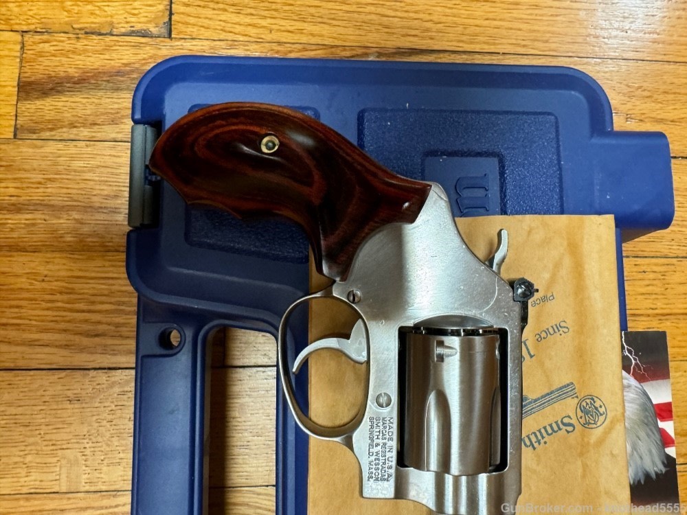 SMITH AND WESSON MODEL 60, .357/.38 WITH 5 INCH BARREL, EXCELLENT-img-14