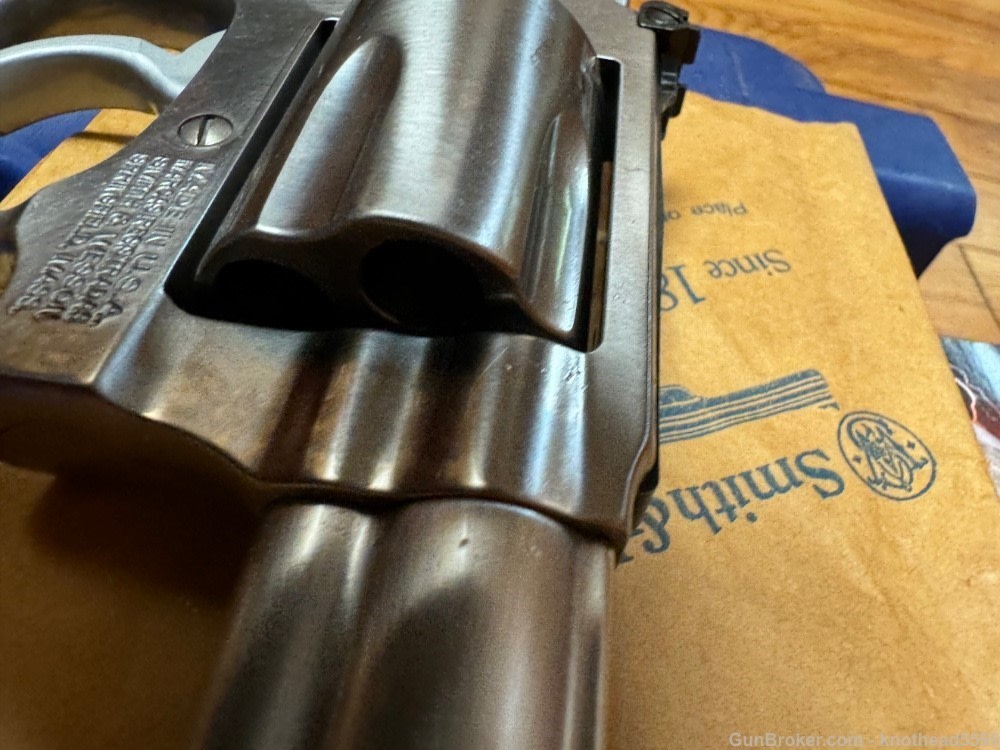 SMITH AND WESSON MODEL 60, .357/.38 WITH 5 INCH BARREL, EXCELLENT-img-19