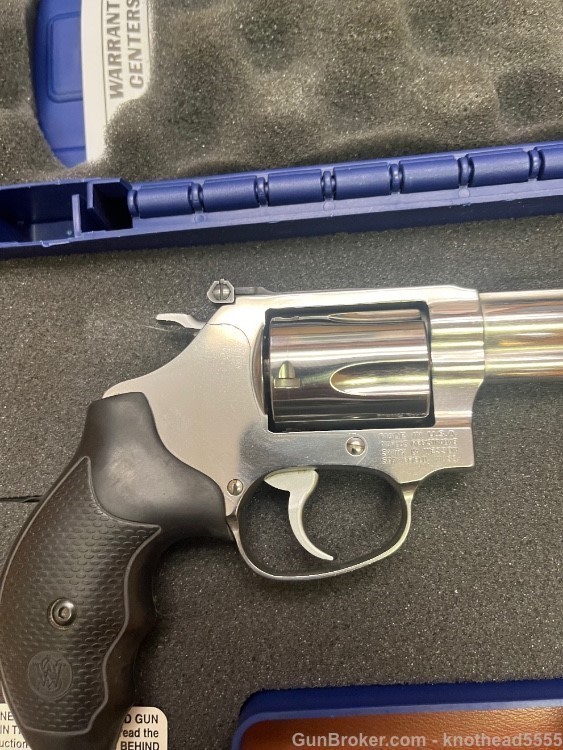 SMITH AND WESSON MODEL 60 .357 MAGNUM 5 INCH CASED-img-9