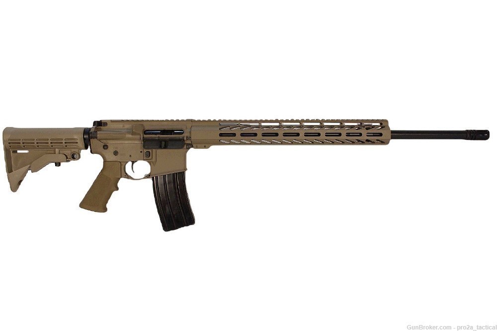 PRO2A TACTICAL PATRIOT 22 inch AR-15 6.8 SPC II M-LOK MELONITE RIFLE FDE-img-0