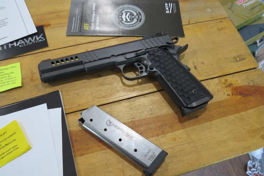 NIGHTHAWK Custom 1911 Chairman 45ACP Like New Layaway Available -img-0