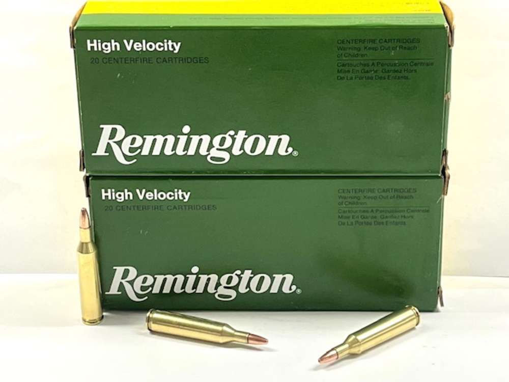 Remington 17 Rem 25gr Power-Lokt Hollow Point 40 Rounds Clean!-img-1
