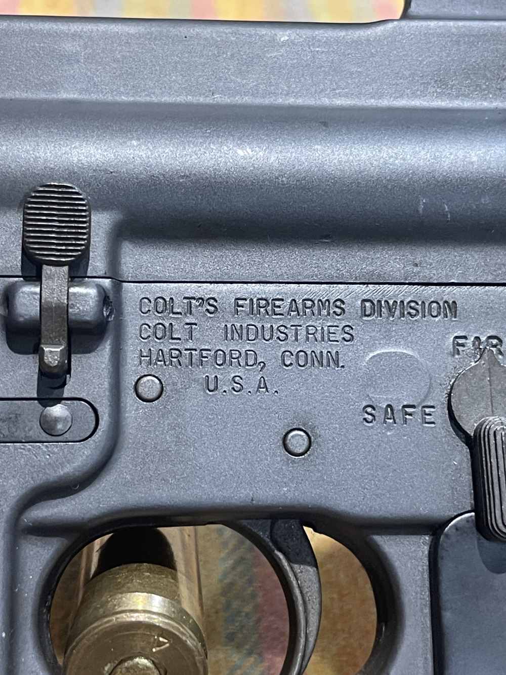 Colt AR-15 A2 Sporter II Special Export Model 6510 in RARE 222 Remington-img-10