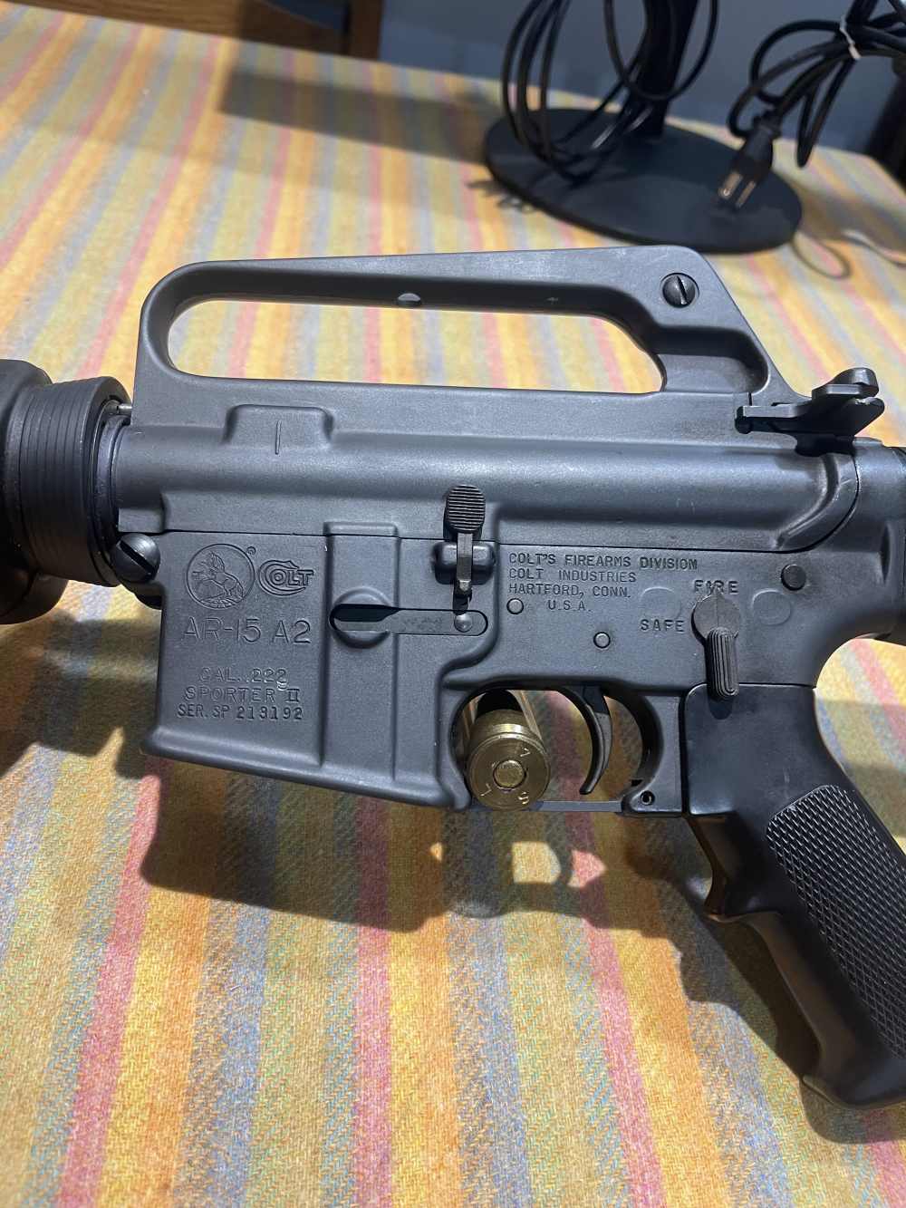Colt AR-15 A2 Sporter II Special Export Model 6510 in RARE 222 Remington-img-34