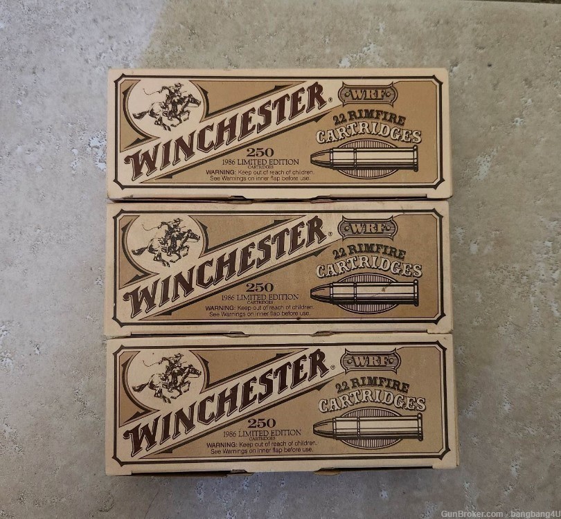 Winchester 1986 Limited Edition 22 WRF Winchester Rimfire 45 gr., 250 rds-img-0