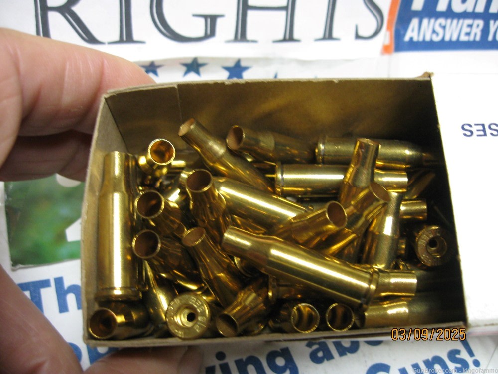 Vy Scarce Winchester New BOXED 50 pc 218 BEE Win Super Brass;more avail too-img-3