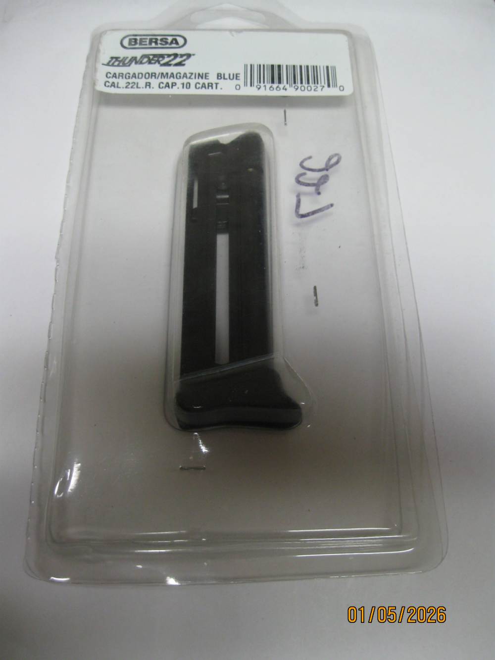 New BERSA MAGAZINE THUNDER22 BLACK 10 Round 22 LR magazine; others mags too-img-1