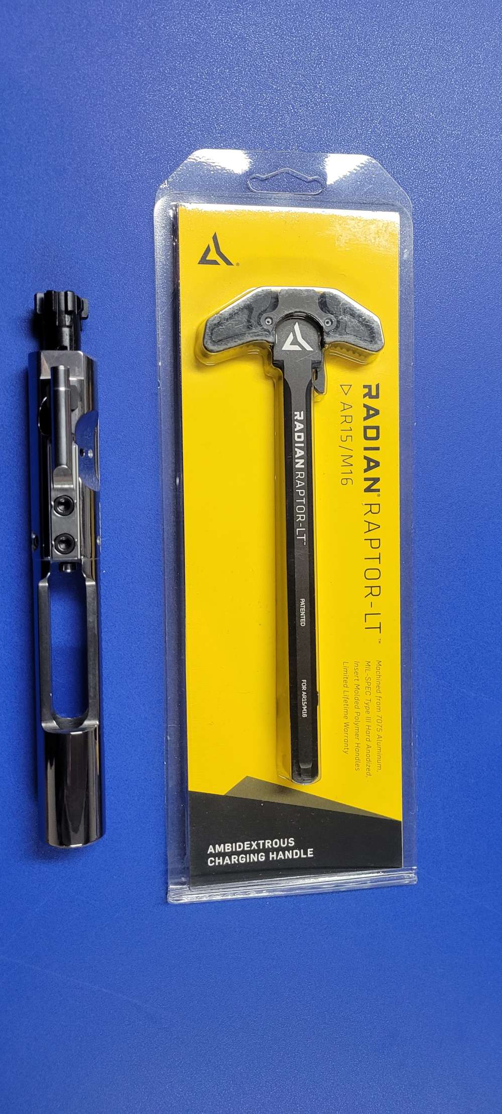 AR15 PVD BCG Bolt Carrier Group 556/223 &  RADIAN RAPTOR LT Charge Handle-img-5