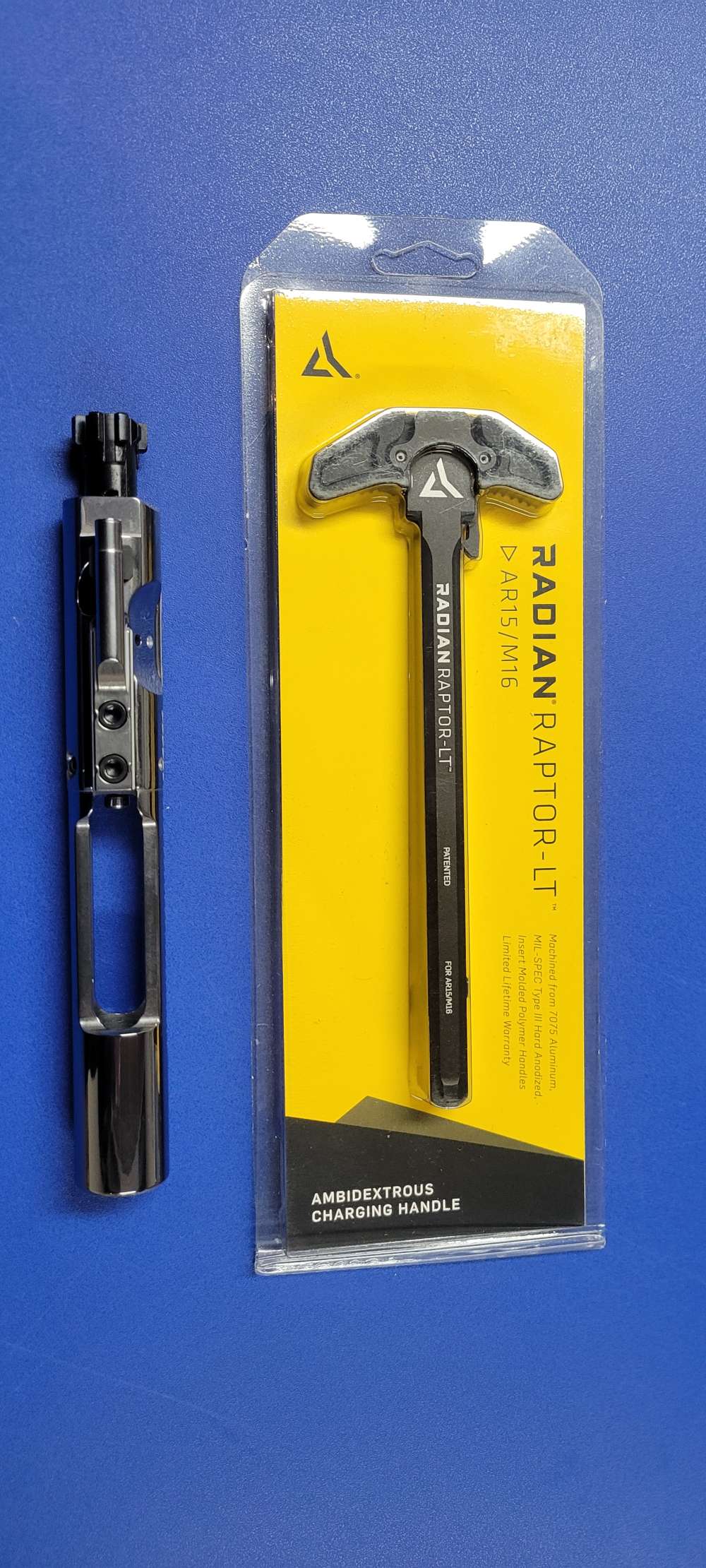 AR15 PVD BCG Bolt Carrier Group 556/223 &  RADIAN RAPTOR LT Charge Handle-img-3
