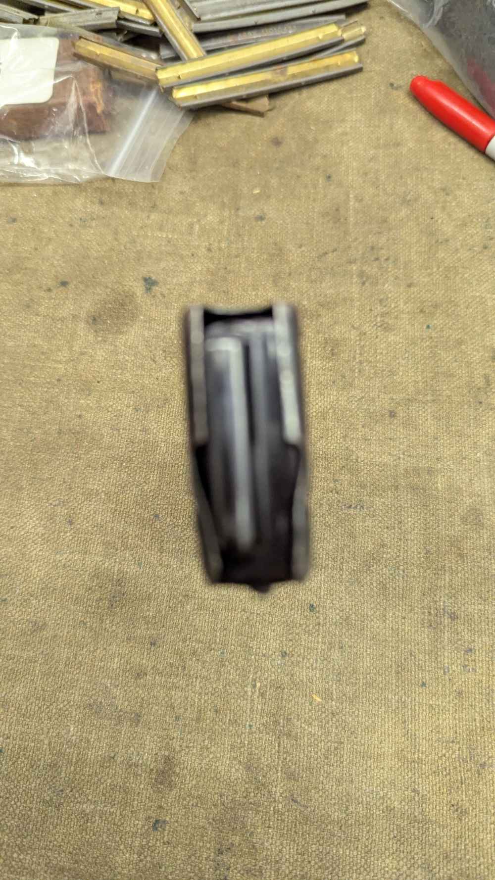 M1 Carbine 15 round magazine(j) US made WWII Vintage-img-4