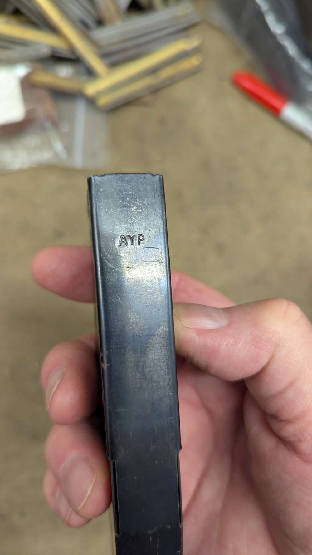 M1 Carbine 15 round magazine(AYP) US made WWII Vintage-img-6