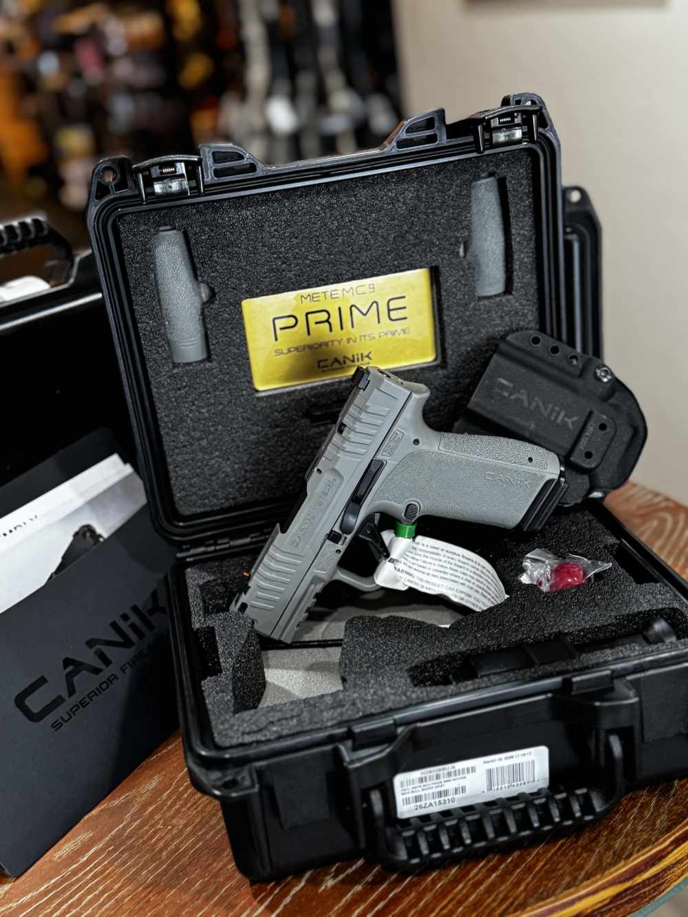 NEw CIA HG8328BU-N CANIK PRIME MC9 9M 3.64 BULLSHARK-img-9