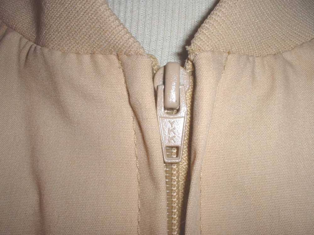 10-X windbreaker Large-Regular made in USA khaki poly-cotton-img-8
