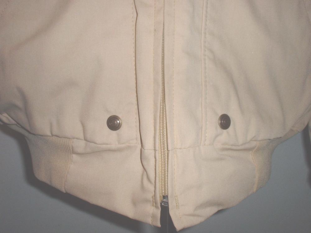 10-X windbreaker Large-Regular made in USA khaki poly-cotton-img-7